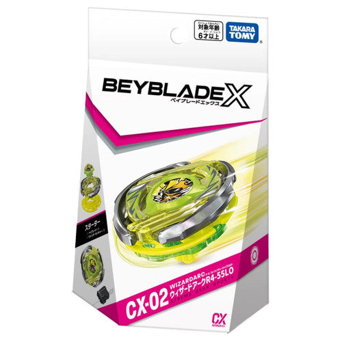 Takara Tomy Beyblade X Starter Wizard Arc R4-55LO
