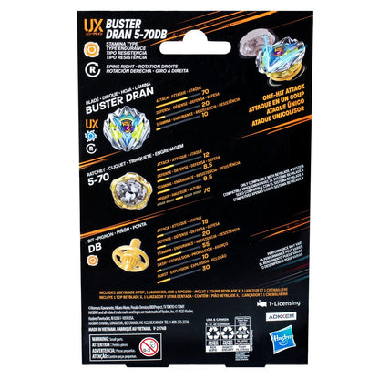 Hasbro Beyblade X Buster Dran 5-70DB