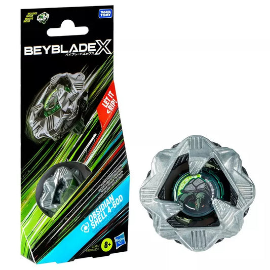 Hasbro Beyblade X Obsidian Shell 4-60D Booster