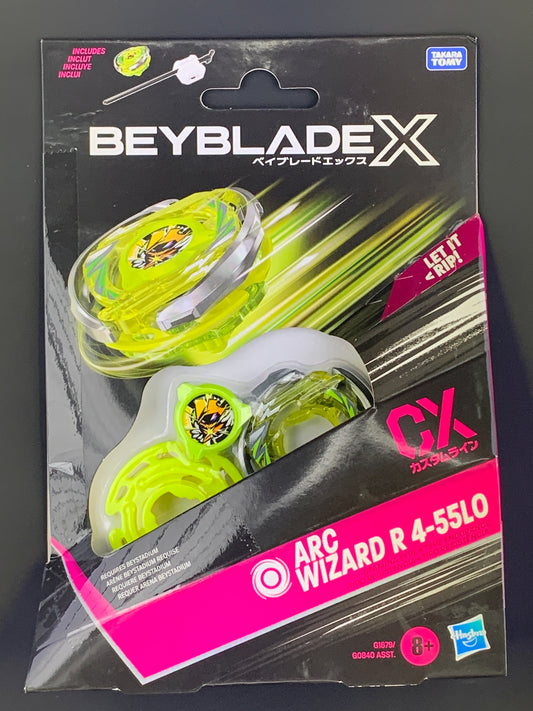 Hasbro Beyblade X Arc Wizard R4-55LO (UX Series) Starter Pack