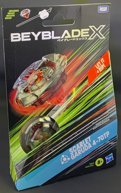 Hasbro Beyblade X Scarlet Garuda 4-70TP Starter Pack