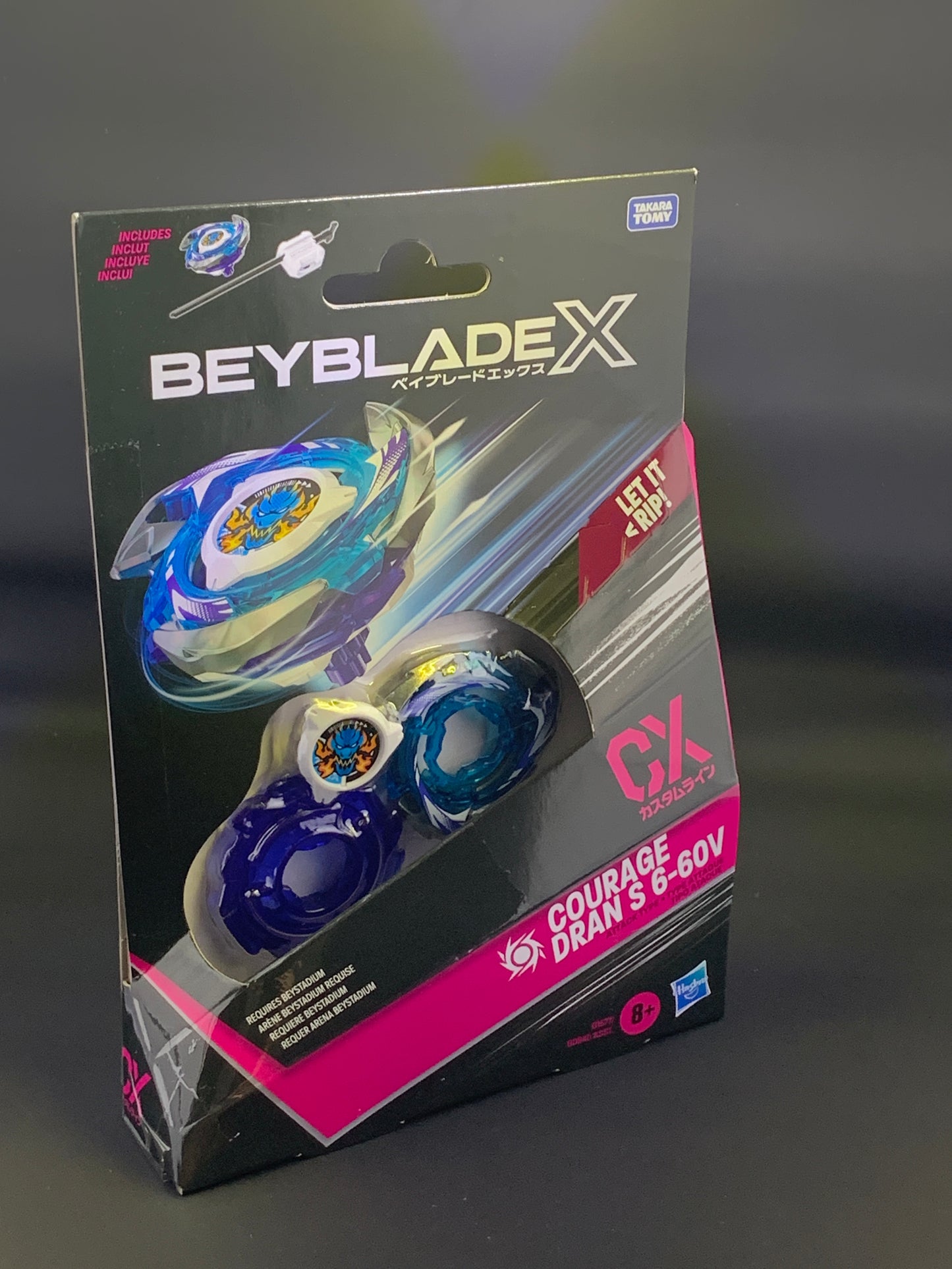 Hasbro Beyblade X Courage Dran S6-60V (UX Series) Starter Pack