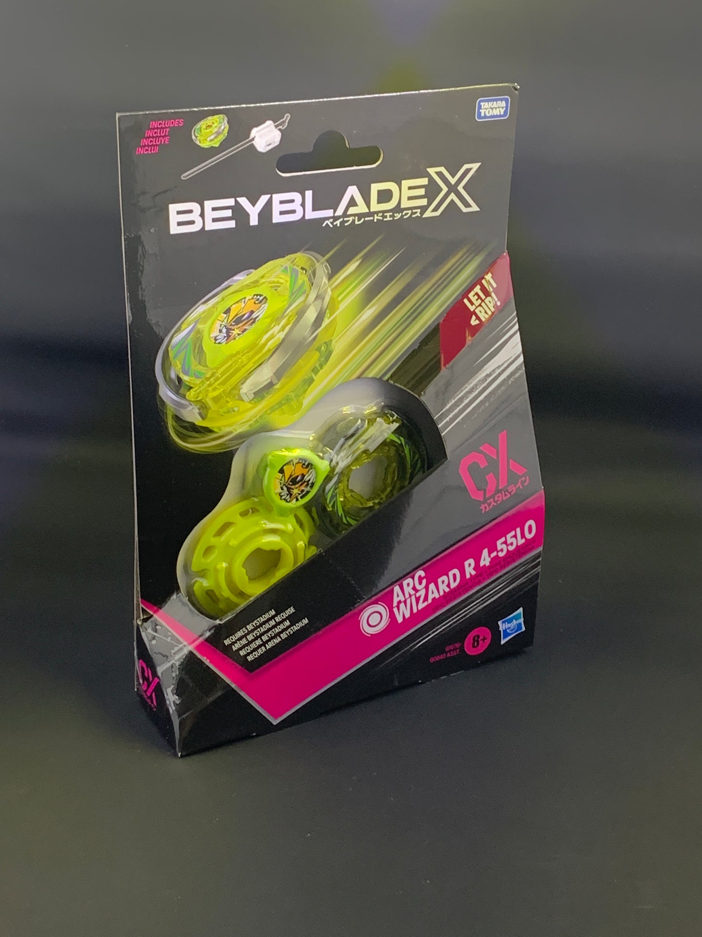 Hasbro Beyblade X Arc Wizard R4-55LO (UX Series) Starter Pack